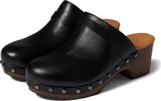 Andre Assous Sofia (Black Stud) Women's Clog Shoes