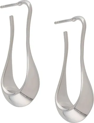 Drop Hoop Earrings
