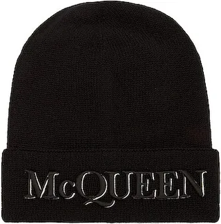 Alexander McQueen Hat in Black