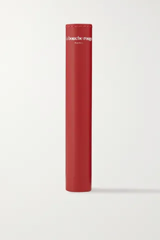 La Bouche Rouge - Refillable Leather Mascara Sleeve - Red