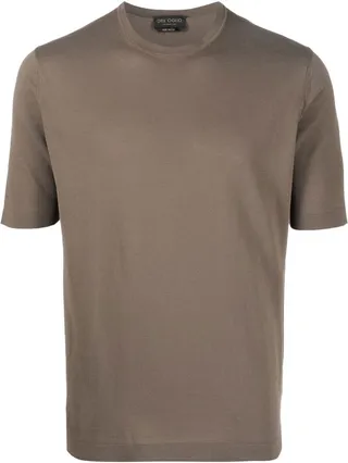 short-sleeve cotton T-shirt