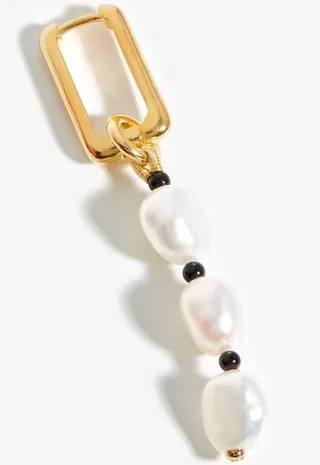 Baroque Pearl Single Drop Earring
