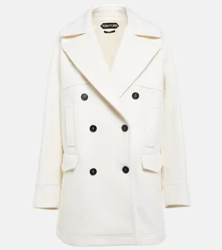 Wool and cashmere coat