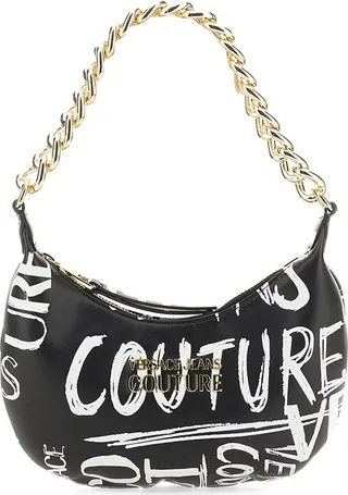Versace Jeans Couture Logo-Printed Zipped Tote Bag