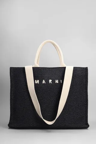 Tote In Black Silver