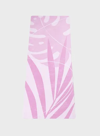 Leaf Print Think Yoga Mat