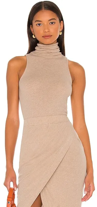 Cashmere Halter Turtleneck