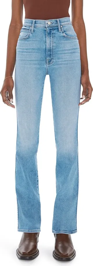 Smokin' Double Heel High Waist Bootcut Jeans