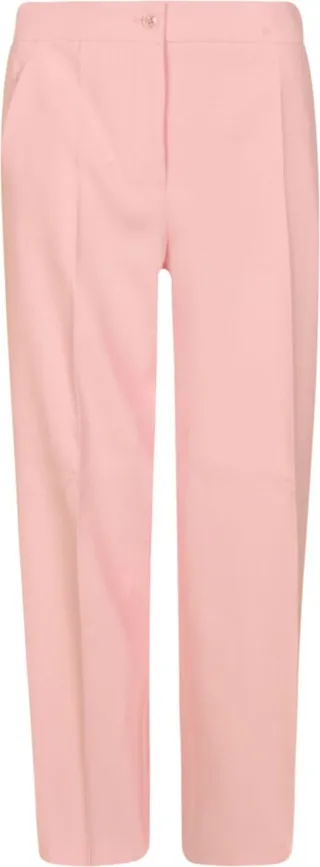 Straight Buttoned Trousers