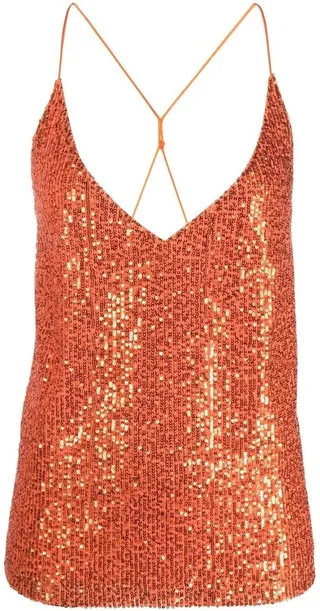 Tritonia sequin camisole