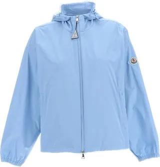 Moncler Logo Patch Long-Sleeved Jacket