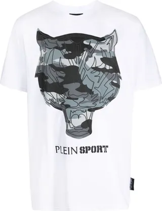 logo-print short-sleeve T-shirt