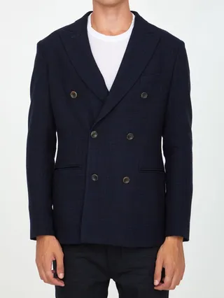 Blue Wool Jacket