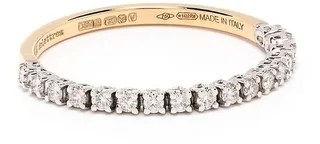18kt Yellow Gold Diamond 1987 Band Ring