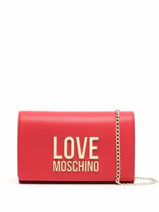 Logo-Plaque Crossbody Bag