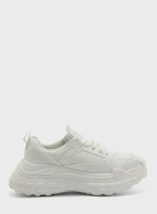 Raw Edge Chunky Sneaker