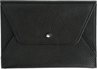 Envelope-Style Leather Passport Case