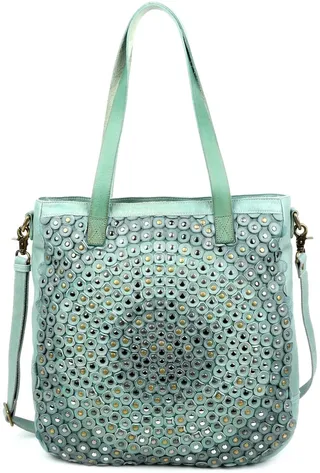 Old Trend Stellar Stud Leather Tote Bag