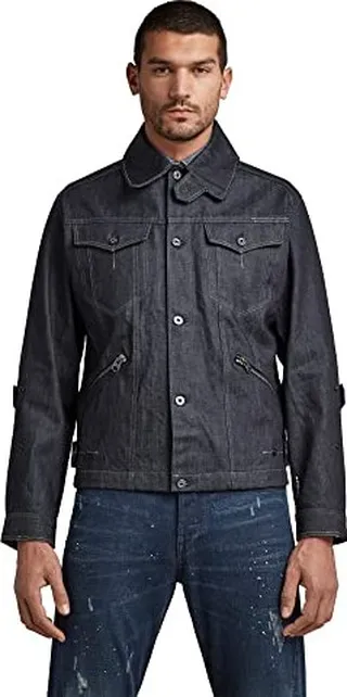 G-Star Raw Men's Flight Combat Denim Jacket