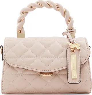 Ribands Faux Leather Crossbody Bag