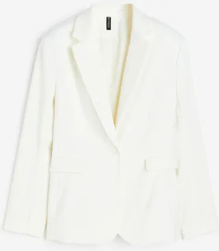 Curvy Fit Single-breasted Blazer