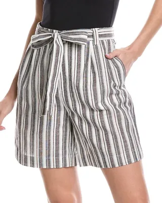 BCBGeneration Women's High Waisted Short with Tie Belt