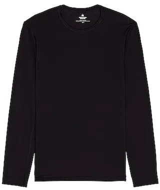 Reigning Champ Long Sleeve Training Shirt in Black