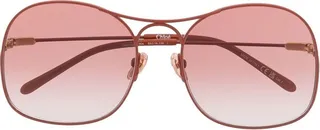 Round-Frame Sunglasses