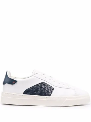 Panelled Low-Top Sneakers