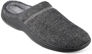 Isotoner Men's Javier Mesh Hoodback Slippers