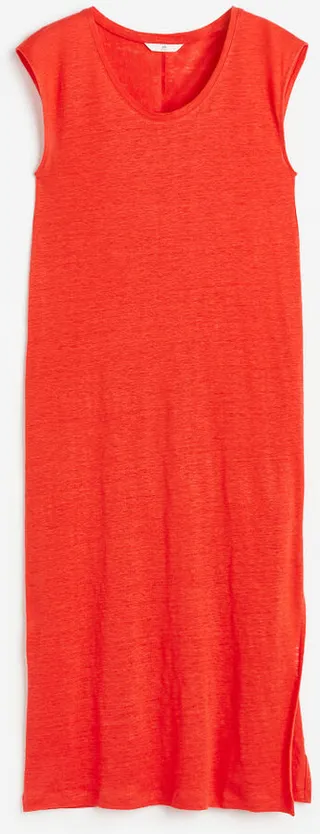 Linen Jersey Dress