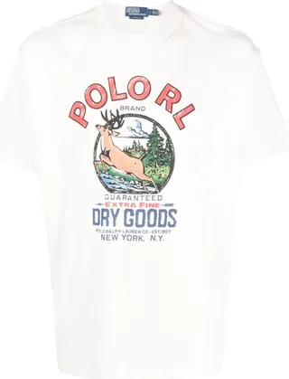 logo-print short-sleeved T-shirt