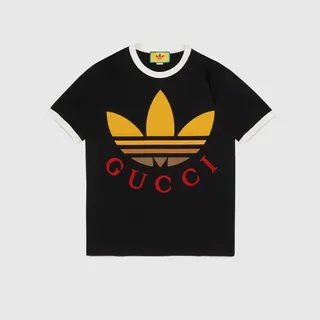adidas x Gucci cotton jersey T-shirt