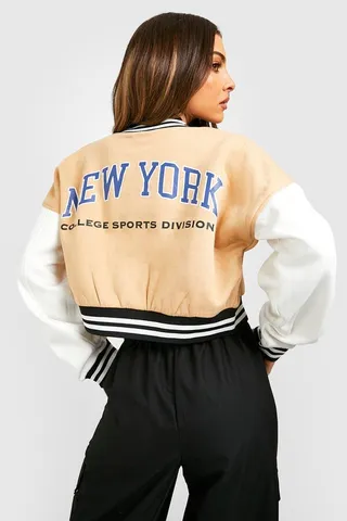 New York Varsity Bomber Jacket