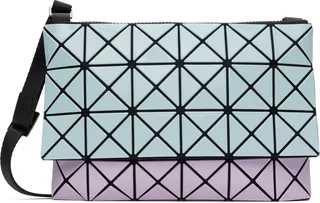 Bao Bao Issey Miyake Purple & Blue Prism Kangaroo Crossbody Bag