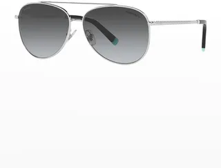 Metal Aviator Sunglasses