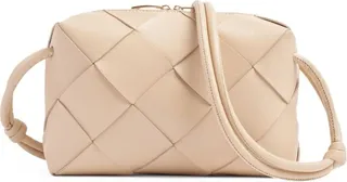 Bottega Veneta Small Leather Cassette Camera Bag