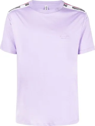 logo-tape short-sleeve T-shirt