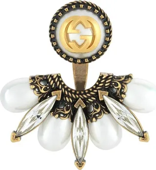 Interlocking G single earring