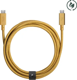 Native Union Belt Cable Pro 240 W (USB-C to USB-C) - Brown