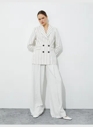 Double Breasted Blazer Jacket