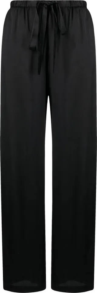 High-Waisted Straight-Leg Trousers