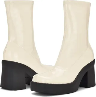 Nine West Gerri 3 (Cream Patent) Women's Shoes