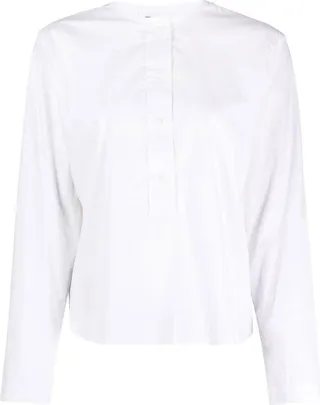 Collarless Tunic Shirt