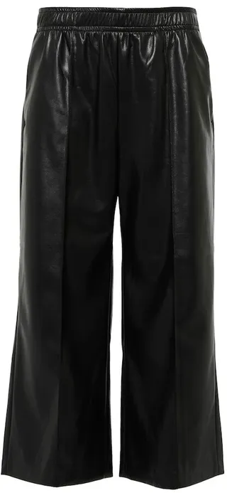 Nica faux leather culottes