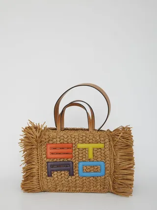 Raffia Tote Bag