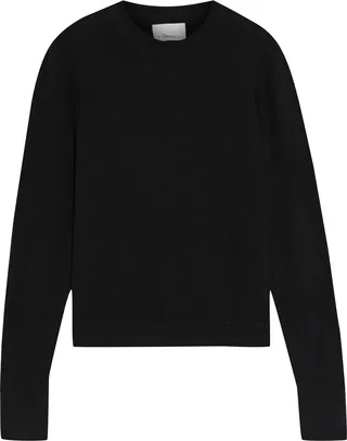 Layered cashmere-blend sweater