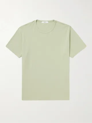 Garment-Dyed Cotton-Jersey T-Shirt