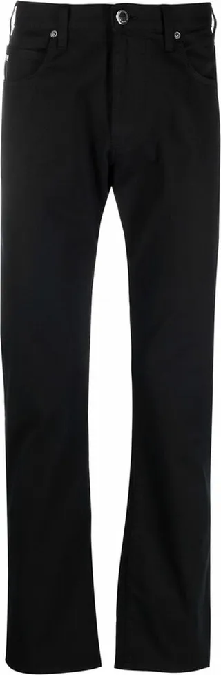 Straight-Leg High-Rise Trousers