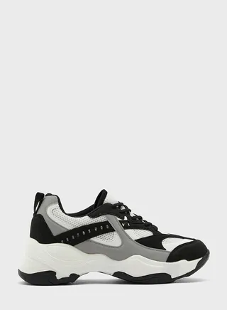 Colourblock Chunky Sole Sneaker